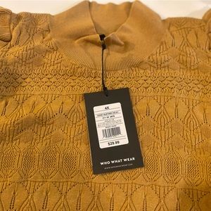 Plus size sweater